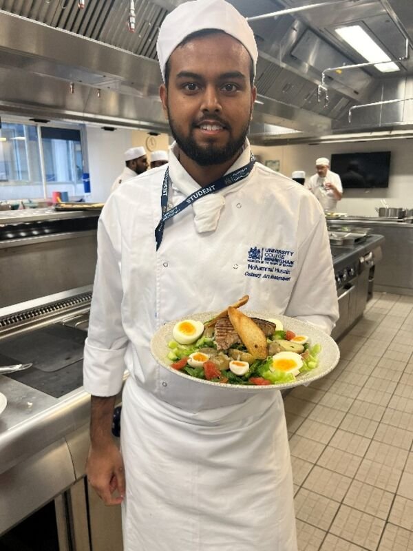 A finished plated dish