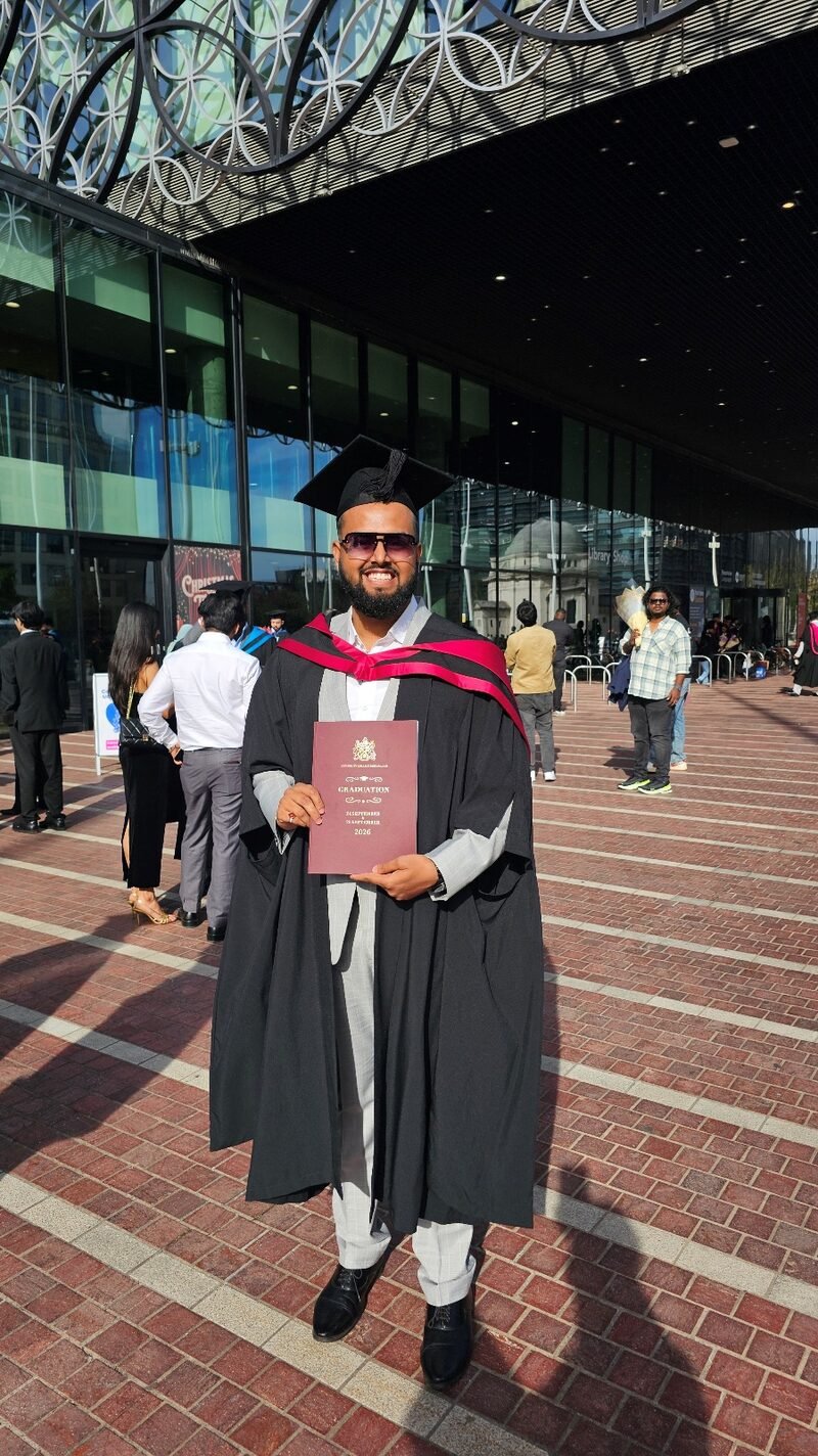 Graduation day in the United Kingdom